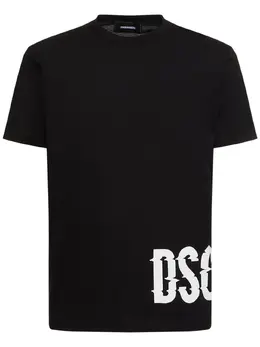 DSQUARED2: Хлопковая футболка 