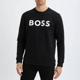 BOSS: Чёрный свитшот 