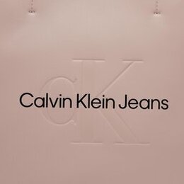 Calvin Klein Jeans: Розовая сумка