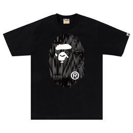 A BATHING APE: Чёрная футболка 