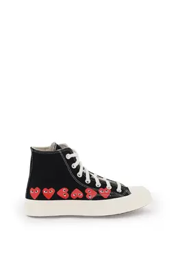 Comme Des Garcons Play: Чёрные кроссовки  Heart