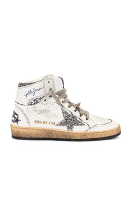 Golden Goose: Белые кроссовки  Sky Star