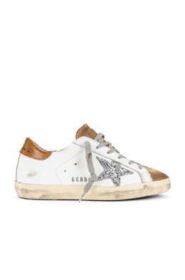 Golden Goose: Белые кроссовки  Superstar