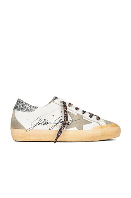 Golden Goose: Белые кроссовки  Superstar