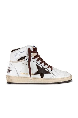 Golden Goose: Белые кроссовки  Sky Star