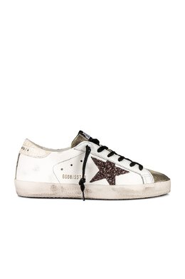 Golden Goose: Белые кроссовки  Superstar