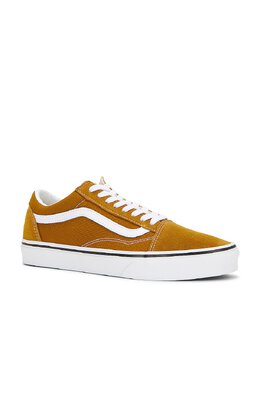 Vans: Золотые кроссовки Old Skool