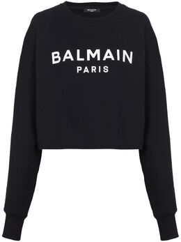 Balmain: Хлопковый свитшот 