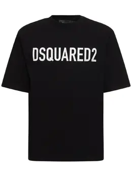 DSQUARED2: Хлопковая футболка 