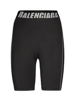 BALENCIAGA: Чёрные шорты 