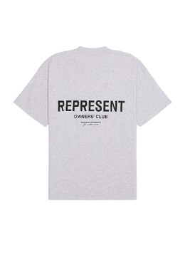 Represent: Чёрная футболка 