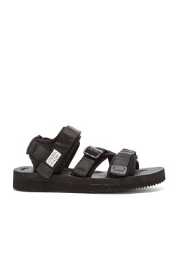 Suicoke: Чёрные сандалии  Kisee V