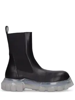 RICK OWENS: Чёрные ботинки Beatle Bozo Tractor