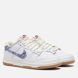 Nike: Белые кроссовки Dunk Low