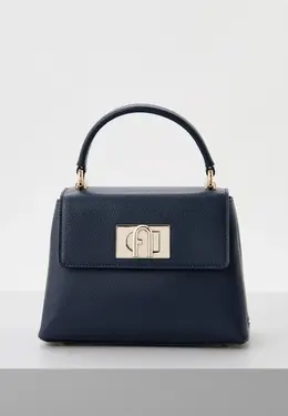 Furla: Синяя сумка 