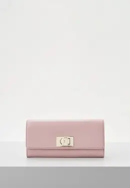 Furla: Розовый кошелёк 