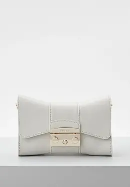 Furla: Белая сумка 