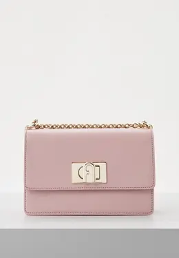 Furla: Розовая сумка 