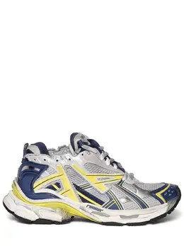BALENCIAGA: Белые кроссовки  Runner