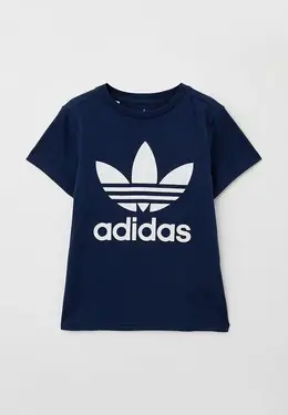 adidas Originals: Синяя футболка 