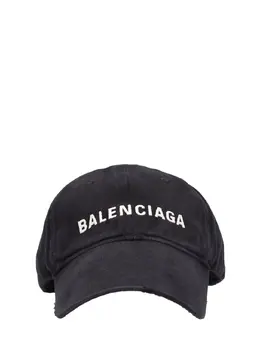 BALENCIAGA: Чёрная кепка