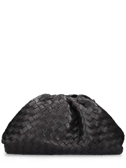 BOTTEGA VENETA: Чёрная косметичка  Intrecciato