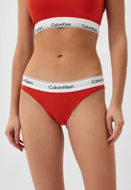 Calvin Klein Underwear: Оранжевые трусы