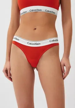 Calvin Klein Underwear: Оранжевые трусы