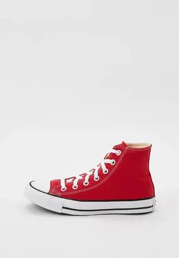 Converse: Красные кеды 