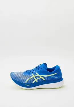 ASICS: Синие кроссовки 