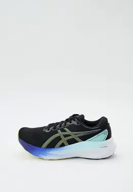 ASICS: Чёрные кроссовки 