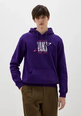 Vans: Фиолетовая толстовка 