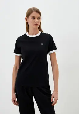 Fred Perry: Чёрная футболка 