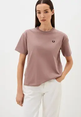 Fred Perry: Бежевая футболка