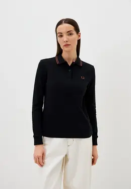 Fred Perry: Чёрное поло 