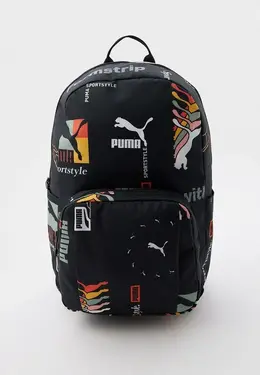 PUMA: Чёрный рюкзак