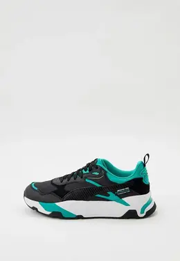 PUMA: Чёрные кроссовки 
