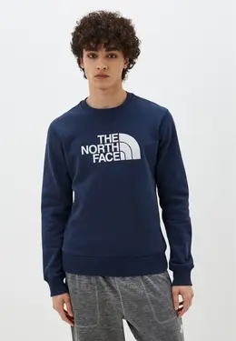 The North Face: Синий свитшот