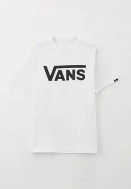 Vans: Белая футболка 