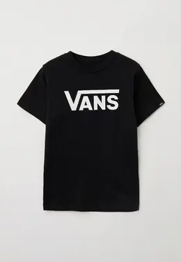 Vans: Чёрная футболка 