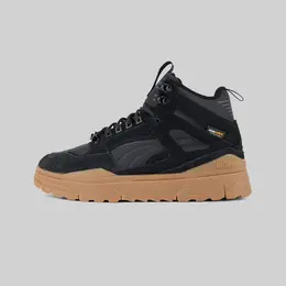 PUMA: Чёрные кроссовки 