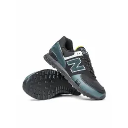 New Balance: Чёрные кроссовки  574