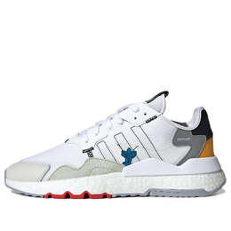 Adidas Originals: Белые кроссовки Nite Jogger