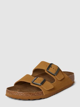 Birkenstock: Светлые шлёпанцы 