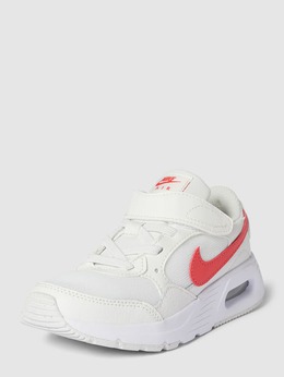 Nike: Белые кроссовки 