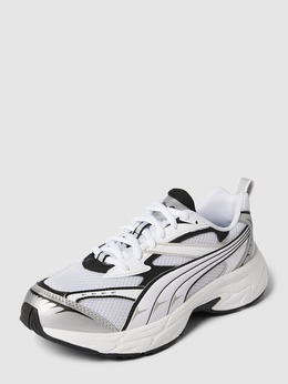 PUMA: Чёрные кроссовки 