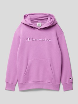 Champion: Фиолетовая толстовка 