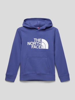 The North Face: Синяя толстовка 