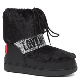 Love Moschino: Чёрные угги 