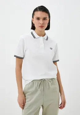 Fred Perry: Белое поло